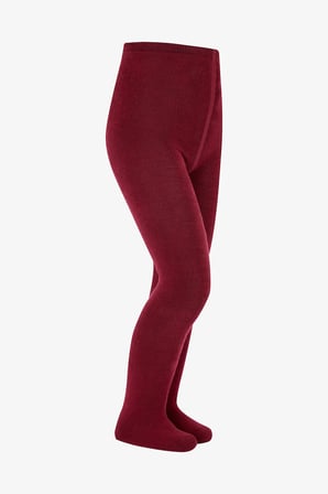 Kız Çocuk Pretty Basic Towel Bordo Külotlu Çorap