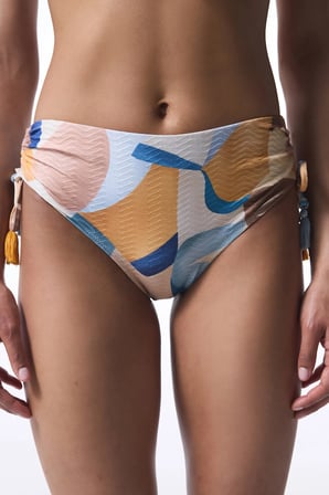 Misty Etnik Desen Boncuklu Yüksek Bel Bikini Altı