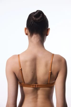 Karamel Lori Üçgen Bikini Üstü