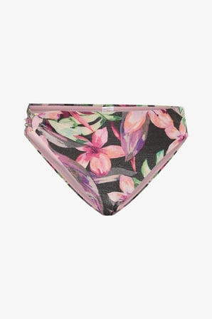 Briella Side Çiçekli Tokalı Slip Bikini Altı