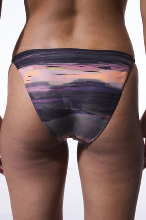 Nixie Side Çizgili Tokalı Slip Bikini Altı