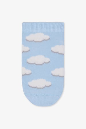Kız Çocuk Cloud Çok Renkli 4lü Patik Çorap