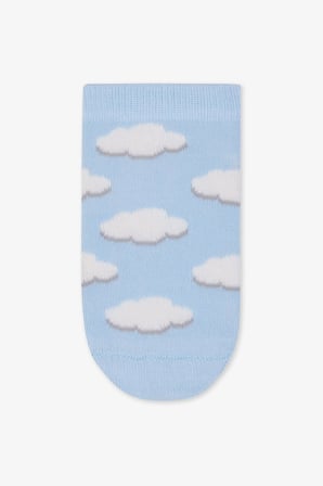 Kız Çocuk Cloud Çok Renkli 4lü Patik Çorap