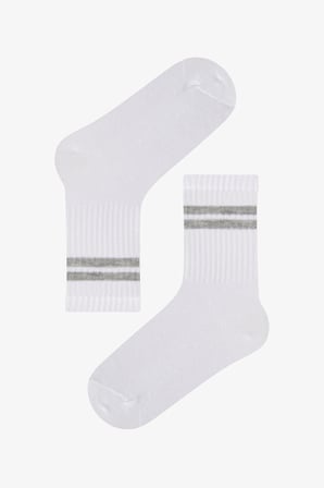 Erkek Çocuk Lines 3lü Tenis Çok Renkli Soket Çorap
