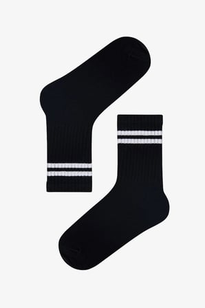Erkek Çocuk Lines 3lü Tenis Çok Renkli Soket Çorap
