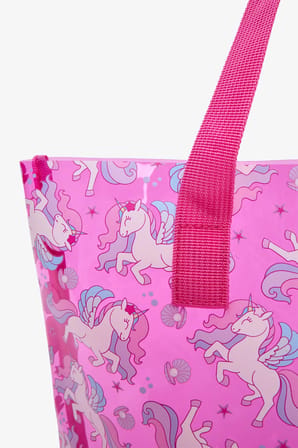 Kız Çocuk Unicorn Çok Renkli Çanta