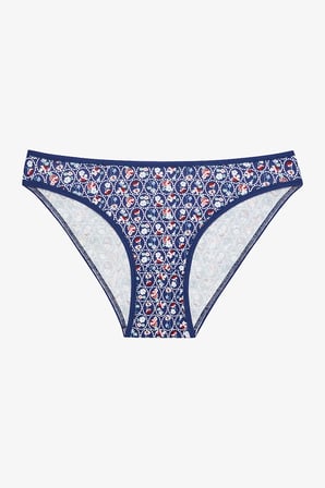 Antique Garden Çiçekli Normal Bel 5'li Slip Külot