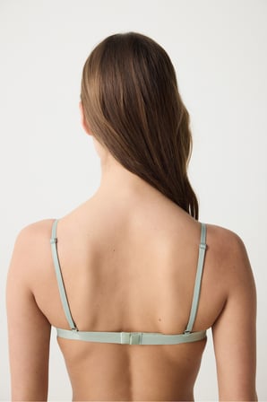 Triangle Lace Yeşil Sütyen