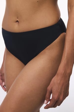 Siyah Yüksek Bel Slip Bikini Altı