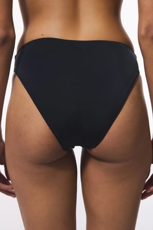 Siyah Yüksek Bel Slip Bikini Altı