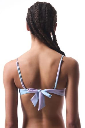 Jamie Boncuklu Çok Renkli Bikini Üstü 