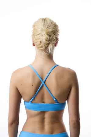 Mavi Bubble Bralette Bikini Üstü
