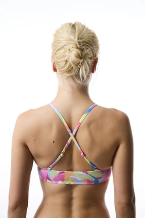 Renkli Noche Bralet Bikini Üstü