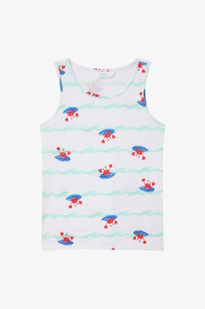 Erkek Çocuk Surf Buddies Pamuklu 2li Pijama Takımı