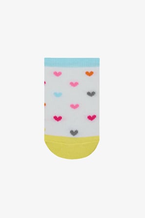 Kız Çocuk Unicorn Love 3lü Patik Çorap