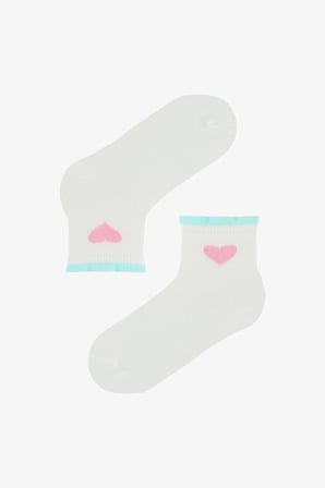 Kız Çocuk Love Unicorn 3lü Soket Çorap