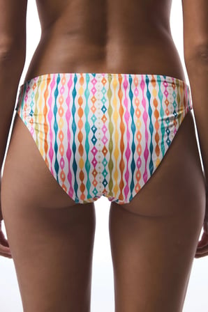 Çizgili Mae Makrome Bikini Altı