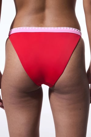 Kırmızı Marbella Super Düşük Bel Bikini Altı