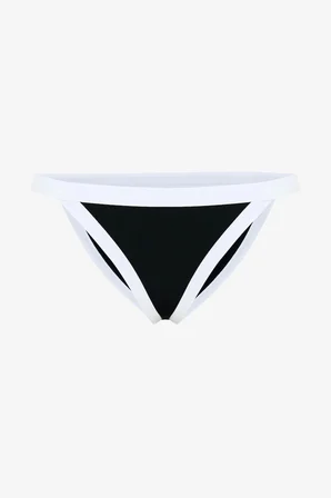 Siyah Gina Extra Super Düşük Bel Bikini Altı