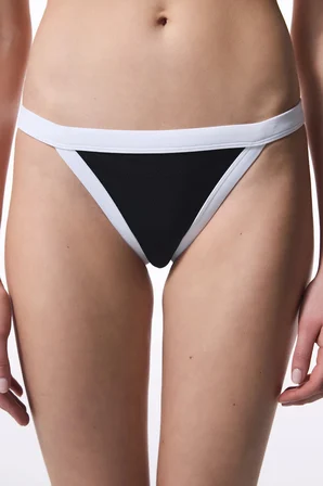 Siyah Gina Extra Super Düşük Bel Bikini Altı