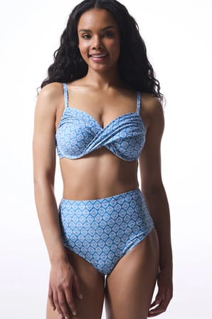 Spring Blue Yüksek Bel Bikini Altı