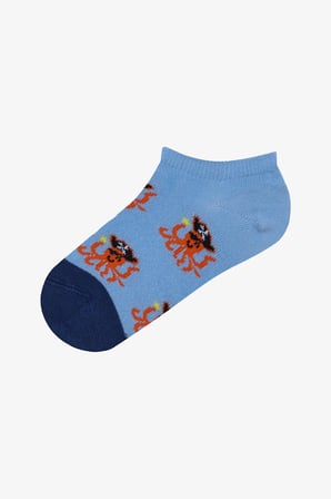 Erkek Çocuk Summer Vibes 4lü Lacivert Patik Çorap