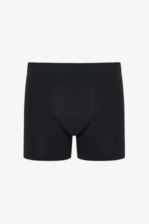 Erkek Black Point Pamuklu 3lü Çok Renkli Boxer Külot