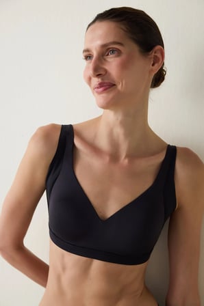 Penti Aging Siyah Contour Balensiz Dolgusuz Sütyen