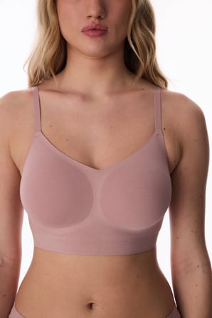 İz Bırakmaz Kirli Pembe 24 Saat Pamuklu Dikişsiz Balensiz Bralet