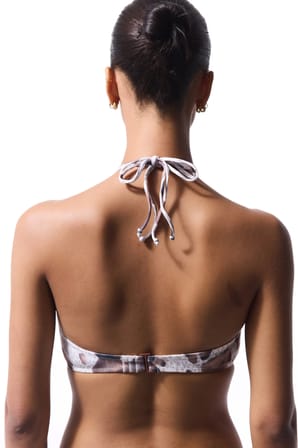 Renkli Dakota Bandeau Bikini Üstü