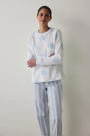 Gardenya Magic Puantiyeli  Pijama Üstü