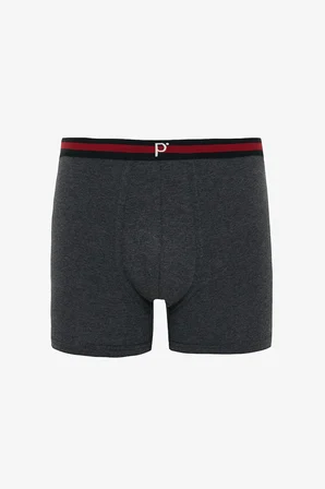 Erkek Organik Çizgili 3'lü Boxer