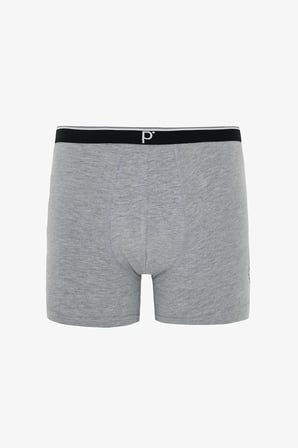 Erkek Flag Sloganlı Organik 3'lü Boxer