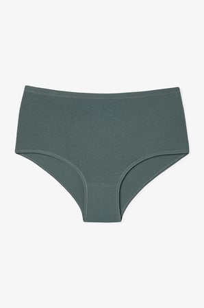 Karışık Renk Mellow Spirit  Yüksek Bel Pamuklu 3'lü Slip Külot