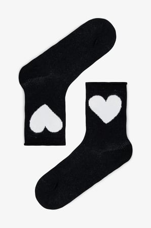 Love Bows Kız Çocuk Fiyonklu Pamuklu 4'lü Soket Çorap