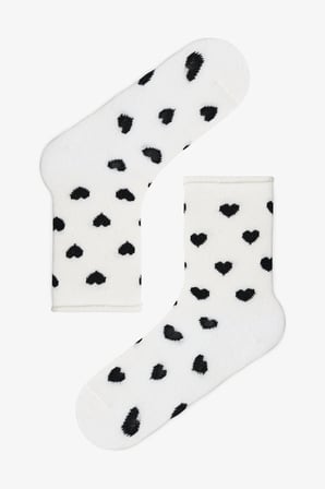 Love Bows Kız Çocuk Fiyonklu Pamuklu 4'lü Soket Çorap