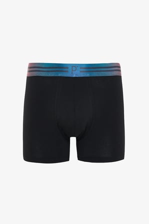 Erkek 3'lü P Logolu Boxer