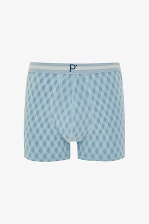 Erkek Ekose Desenli 3'lü Boxer