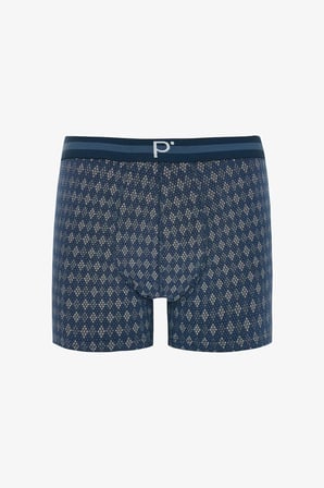 Erkek Ekose Desenli 3'lü Boxer