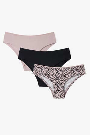 Zebra Dance 3'lü Hipster Külot