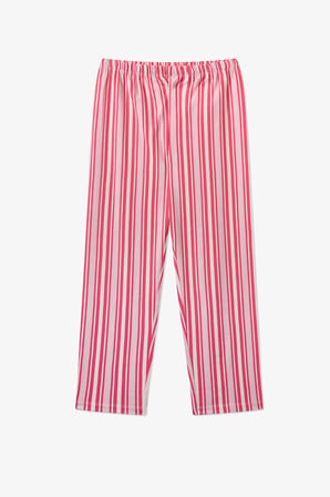 Pembe Kız Çocuk Pink Cozy Club Uzun Kollu Düğmeli Pamuklu Gömlek Pijama Takımı