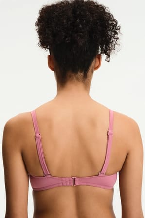 Gül Pembesi Lotus Bikini Üstü