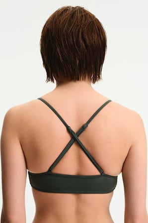 Yeşil Bralet Bikini Üstü