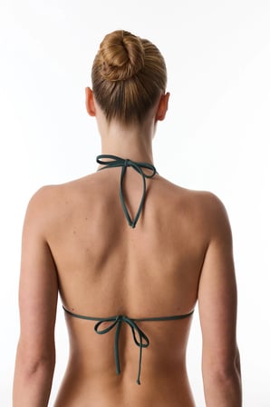 Yeşil Üçgen Bikini Üstü