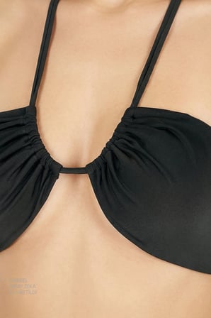 Si̇yah Reverse Bikini Üstü