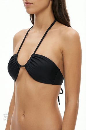 Si̇yah Reverse Bikini Üstü