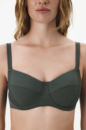 Yeşil Plus Balen Bikini Üstü