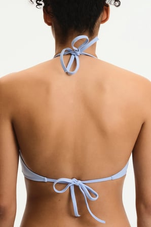 Mavi Reverse V Yaka Bikini Üstü