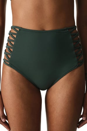 Yeşil Fashion Yüksek Bel Bikini Altı