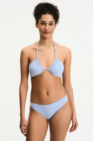 Mavi Düşük Bel Bikini Altı